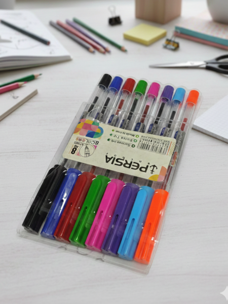 خودکار 8 رنگ پرشیا