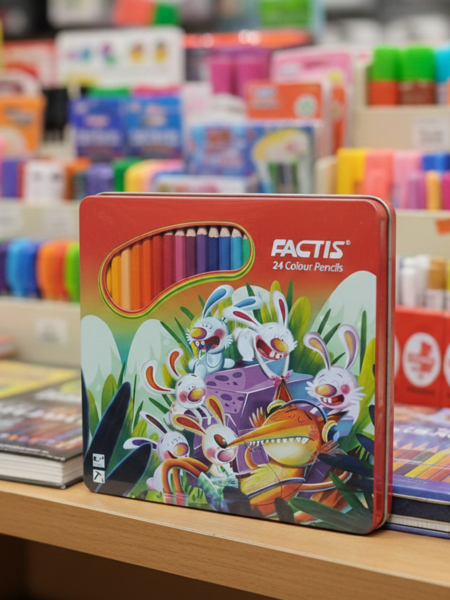 مداد رنگی 24 فلزی فکتیس