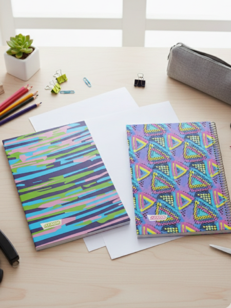 دفتر رحلی سیمی جلد سخت