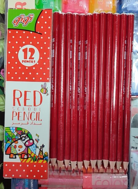 مداد قرمز سه گوش توتو