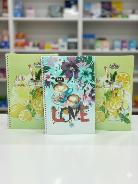 دفتر 4 خط زبان